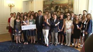 Les meilleurs bacheliers de France à lhonneur [upl. by Alleb778]