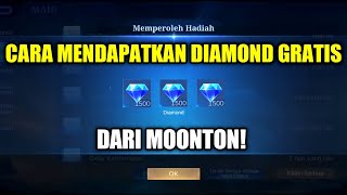 TUTORIAL TERBARU CARA MENDAPATKAN DIAMOND GRATIS DARI MOONTON 2023  MOBILE LEGENDS [upl. by Peatroy]