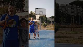 GANCIO CIELO  L ORIGINALE 😄😜🏀👍basketball basket basketballedits basketballs skyhook kareem [upl. by Rhynd]