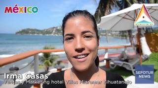 Irma Casas ventas y marketing de Villas Miramar en Zihuatanejo [upl. by Bierman2]