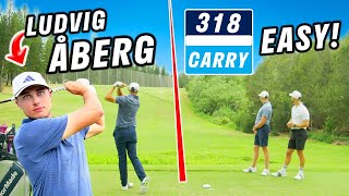 Ludvig Åbergs INCREDIBLE Driver Swing Tips [upl. by Scotney]