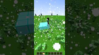 Herobrine vs Creeper Golem shorts minecraft [upl. by Eidnalem]