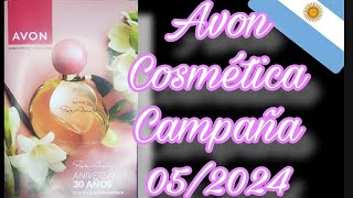 AVON CAMPAÑA 052024 COSMETICA ARGENTINA 🇦🇷 [upl. by Eibot]