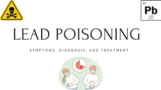 Understanding Lead Poisoning Symptoms Diagnosis and Treatment Explained [upl. by Anaeco]