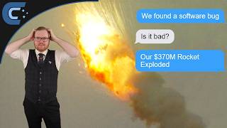 10 sec more would have saved a 370000000 rocket from exploding  The Ariane 5 Rocket Explosion [upl. by Arney]