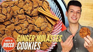 Chewy amp Irresistible Vegan Ginger Molasses Cookies [upl. by Temple860]