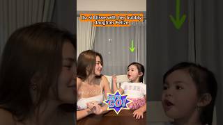 Elisse Joson Ito sya with bubbly daughter Felize shorts elissejoson viralvideo [upl. by Werda]