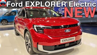 New FORD EXPLORER Electric 2024  Premiere LOOK exterior interior MEB Platform [upl. by Laicram]