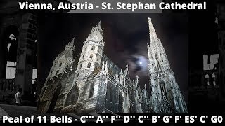 Vienna Austria  Cathedral  St Stephen  PLENUM  C A F D C B G F ES C G0 [upl. by Nwahsirhc]