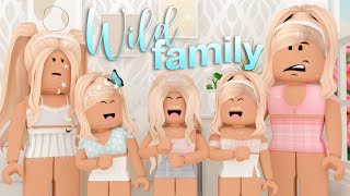 Wild FAMILYS CRAZY Day  Roblox Bloxburg Roleplay [upl. by Oinafipe]