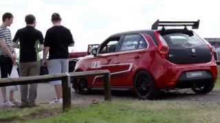 MG3 Trophy Startup   MG90 2014 June 21st  22nd  Silverstone [upl. by Aniad]