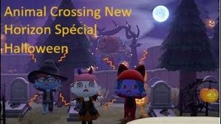 Animal Crossing New Horizon spécial halloween [upl. by Suter769]