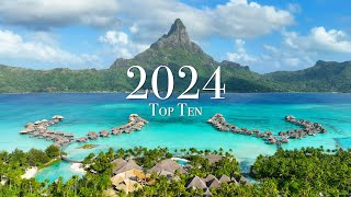 Top 10 Places To Visit in 2024 Travel Year [upl. by Rosenthal]