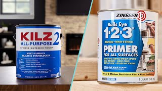 Zinsser vs Kilz Primer Making the Best DIY Primer Choice  Which One is Better 2024 [upl. by Ronoc715]