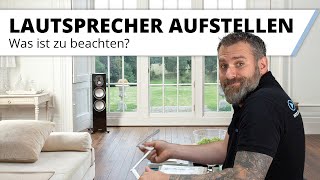 Lautsprecher richtig aufstellen  Was ist zu beachten Tipps und Tricks im HEIMKINORAUM Club [upl. by Medea]