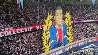 Le tifo du CUP pour Kylian Mbappé [upl. by Twitt]