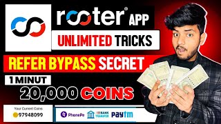 Rooter App Se Paise Kaise Kamaye  How To Earn Money From Rooter App  Rooter App Se Coin Kamaye [upl. by Gladdy]