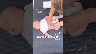 New born Diaper Changing tips Part2 viralvideo newborn parenting momtips shortsfeed shorts [upl. by Etienne68]