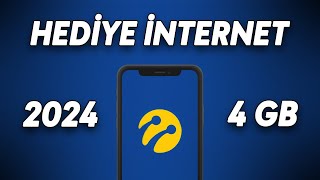 TURKCELL BEDAVA 4 GB İNTERNET KAZANMA Turkcell Bedava İnternet Kazanma 2024  Hediye İnternet [upl. by Shiroma]