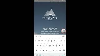 Mining gratis menggunakan HP Android terbaru menggunakan MinerGate [upl. by Anaeerb999]