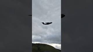 French a400m in the mach loop a400m aviation machloop military [upl. by Anaik122]