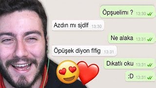 EN KOMİK WHATSAPP SEVGİLİ MESAJLARI [upl. by Adnawyek]