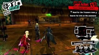 Persona 5  521 Madarames Palace Look for Route To Depths Control Room Statue Password 1120 [upl. by Errised616]