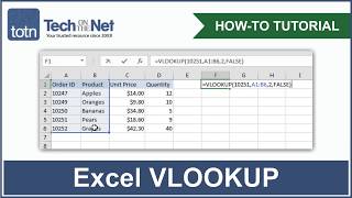 How to use the VLOOKUP function in Excel [upl. by Chicky]