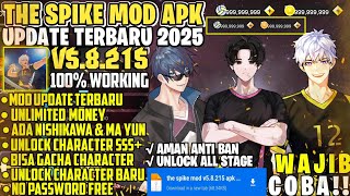 DOWNLOAD The Spike Mod Apk Terbaru v58215  Unlock All Character SSS amp Unlimited Volleyball [upl. by Silva]