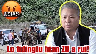 Assam Rifles vanga buaina  Power Minister a tawngchhuak ta Reaction [upl. by Kotick]