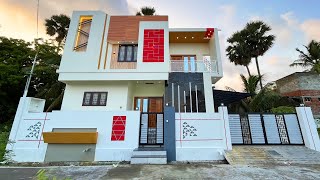 வீடு கட்டினா இப்படி கட்டுங்க😍🏡 அசத்தலான Architect Design 3BHK Duplex House with Stunning Interior [upl. by Slack]