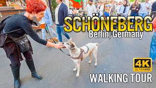 Berlin 🌞 Sunny Afternoon Walking Tour in Schöneberg  4K UHD street view [upl. by Benji913]