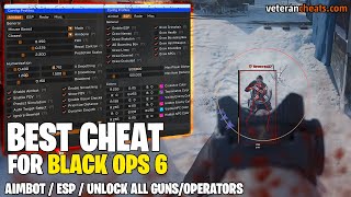 New BO6 CheatsHacks  UNLOCK ALL AIMBOT ESP  Veterancheatscom [upl. by Ivah474]