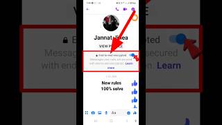 Turn off End to end encrypted on messenger R2 endtoend [upl. by Bainbrudge]