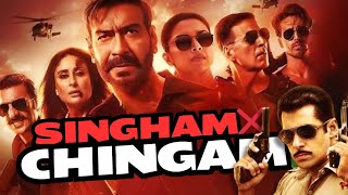 SINGHAM AGAIN  Movie Review  Ajay Devgn  Akshay Kumar  Ranveer Singh  Deepika Padukone [upl. by Sirromal]