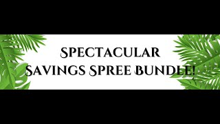 Spectacular Savings Spree Bundle [upl. by Alyad]