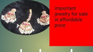 jewelry wholesale price 03494953850 [upl. by Kwapong542]