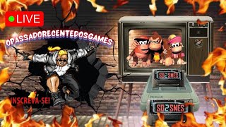 SUPER NINTENDO AO VIVO DIRETO DO CONSOLE ORIGINAL LIVE E BATE PAPO nostalgamesretro [upl. by Bela]