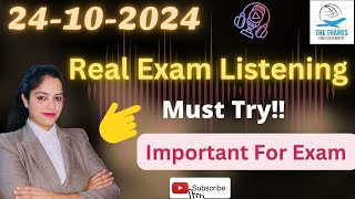 Prediction Listening for Upcoming IELTS Exam Practice TestAchieve 8 BandsStudent Matria Teresa [upl. by Anaugahs849]