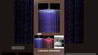 16quot LED Rainfall Shower Head with Shower Arm 🌧️✨ ledshowerheads shortsviral [upl. by Okomom]