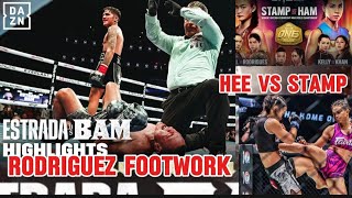 MASTERCLASS  BAM RODRIGUEZ FOOTWORK HAN SOE HEE VS STAMP FAIRTEX [upl. by Elocan]