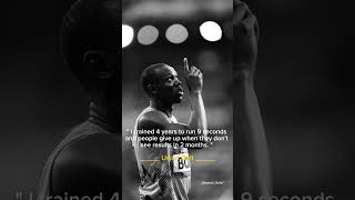 Usain Bolt Quote  2  30  fypシ゚viral trendingshorts memes motivation trending edit dominate [upl. by Dnaltroc886]