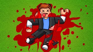 Playing the BLOODIEST Roblox Game [upl. by Urien]