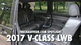 MercedesBenz VClass V250d LWB EWB Spotlight Film from 2017 [upl. by Ranilopa]