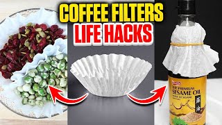 15 Genius Coffee Filter Hacks You Need to Try Now [upl. by Harmony]