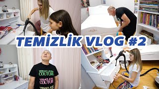 FOÅUR FOÅUR TEMÄ°ZLÄ°K VLOG 2  LÄ°NANIN ODASININ YERÄ°NÄ° DEÄÄ°ÅTÄ°RÄ°YORUZ [upl. by Noek]