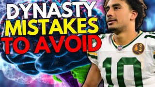 7 Early Mistakes To AVOID if you ever want to win a Dynasty League [upl. by Higgs]