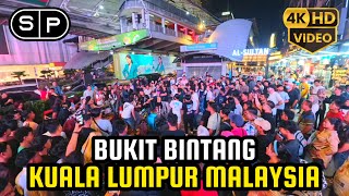 BUKIT BINTANG KUALA LUMPUR MALAYSIA  WALKING AROUND TOUR 4K HDR [upl. by Barraza]