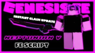 ROBLOX GENESIS FE NEPTUNIAN V MOBILE FE SCRIPT  FLING  R6 amp R15  FREE  FE HAT SCRIPT [upl. by Hafinah955]