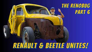 Building custom body mountings  Birth of the Renobug Part 6 [upl. by Aloisia]